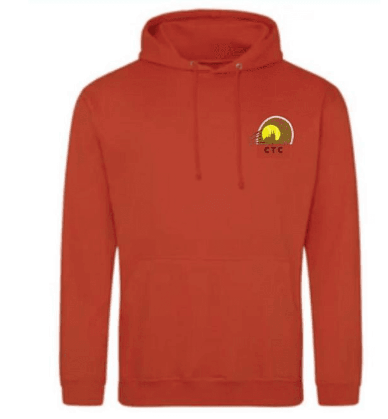 Sweat à capuche Officiel CTC — vue de face