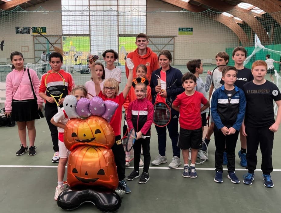 Animation Halloween avec les jeunes du club